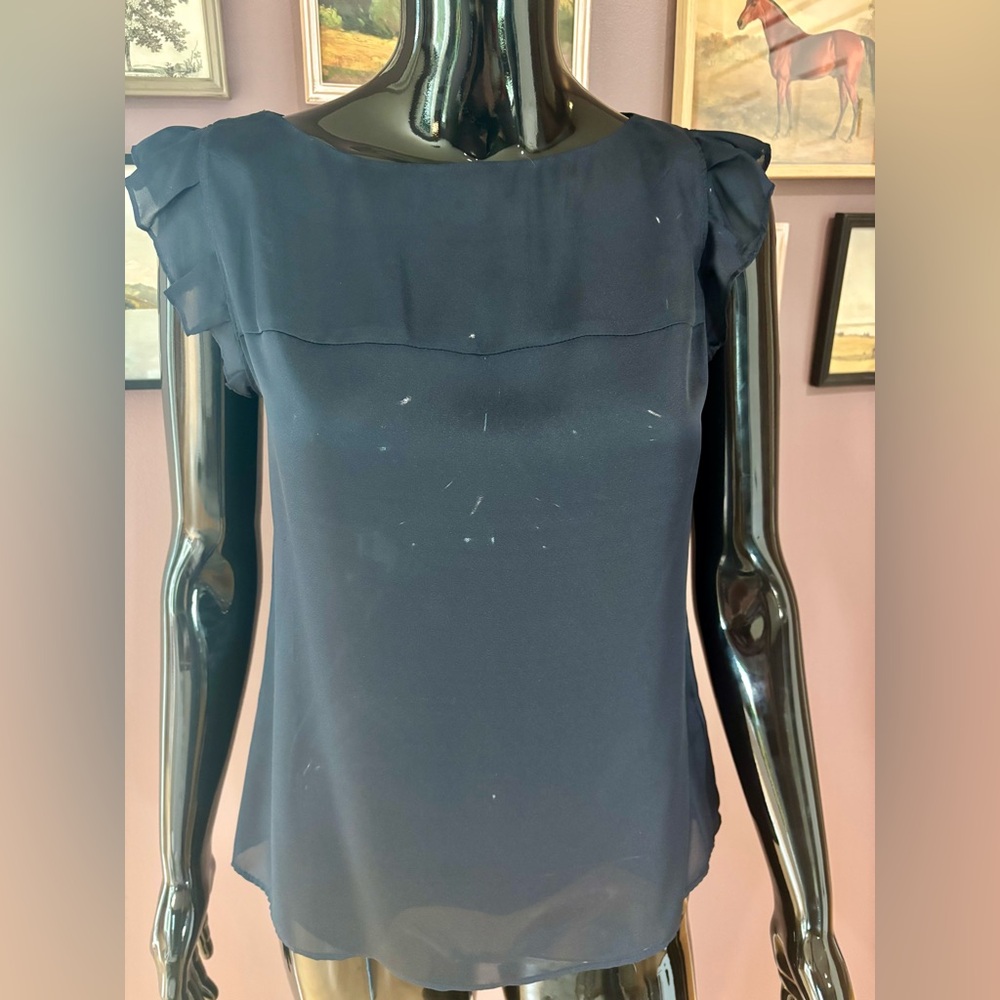Banana Republic Navy Blue Women's Top